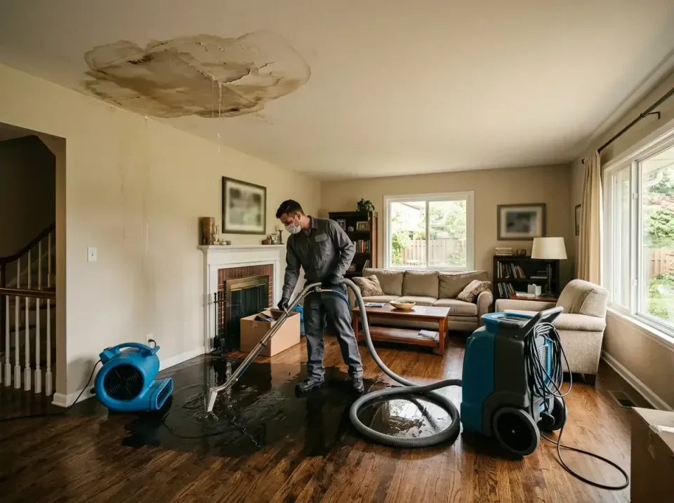attic-pipe-burst-ceiling-drip-008 — frequently asked questions, Water Damage Restoration & Carpet Care in Basile, LA